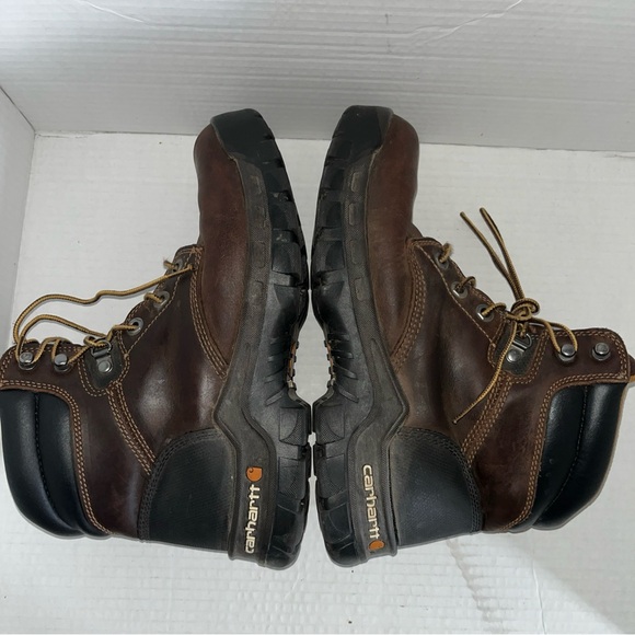 Carhartt Men's Size 8.5 Rugged Flex soft Toe Work Boot Oil Tanned CMF6066 - Picture 7 of 10